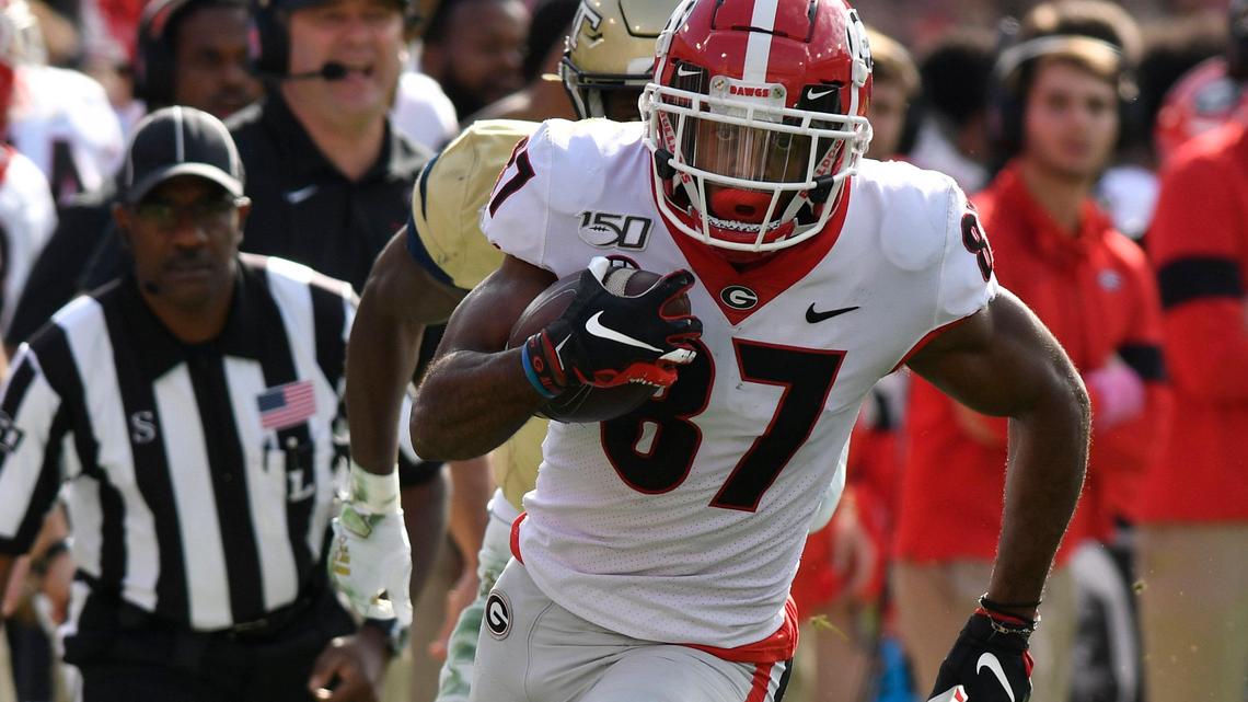 With Georgia’s top receivers out for half of SEC Championship, here’s who must ‘step up’