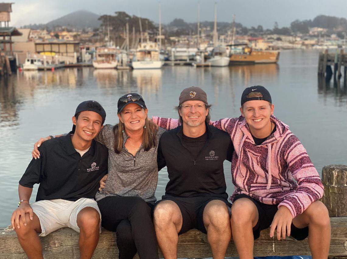 The Slade family of Warner Robins from left, Henson Slade, Toni Henson Slade, Lance Slade and Spencer Slade.
