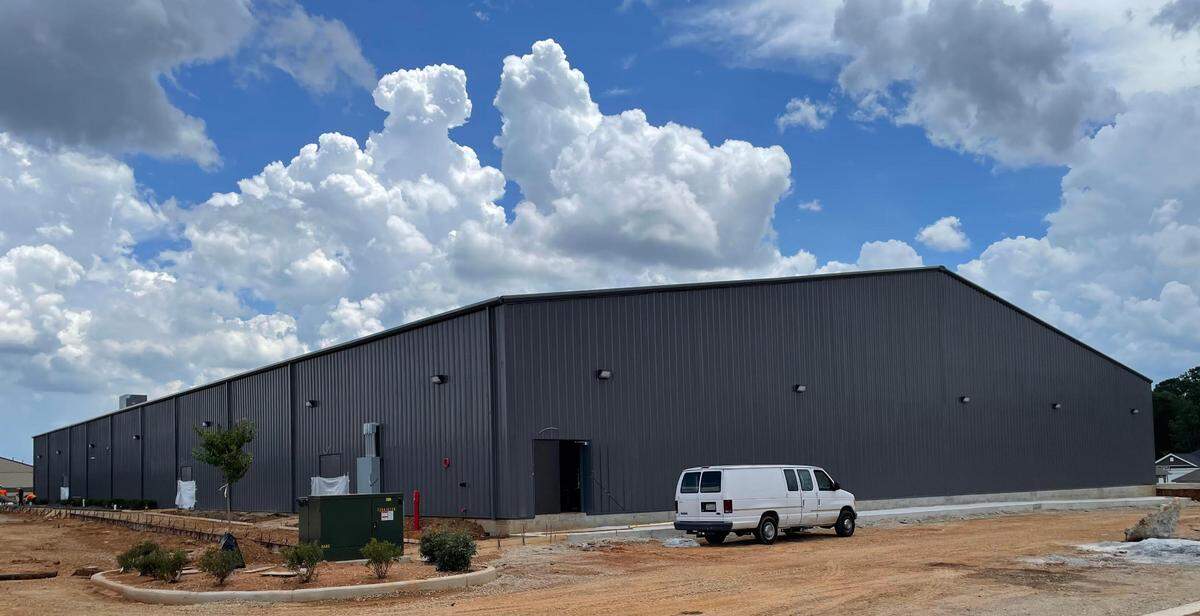Xtreme Air Mega Park under construction at 705 Osigian Blvd. in Warner Robins.