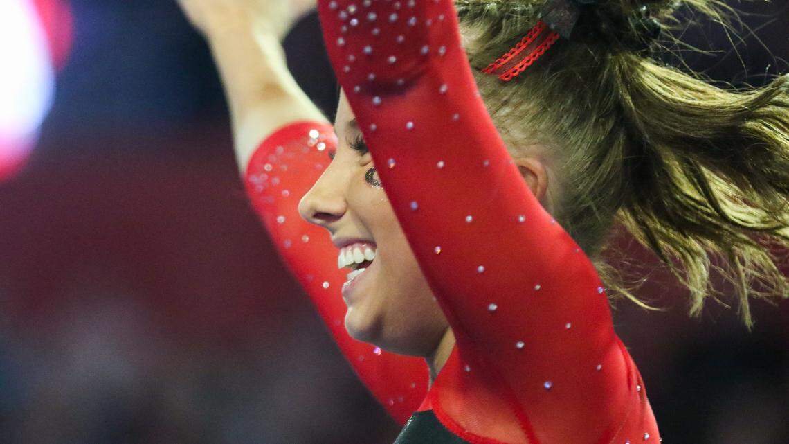 How GymDogs found new level of confidence that pushed them to top 197 against Iowa State