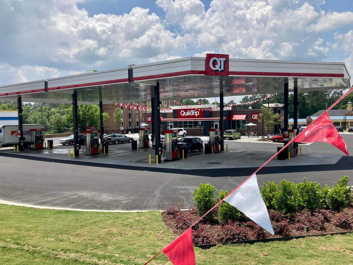 A new QuikTrip is now open at 2710 Riverside Drive in Macon.