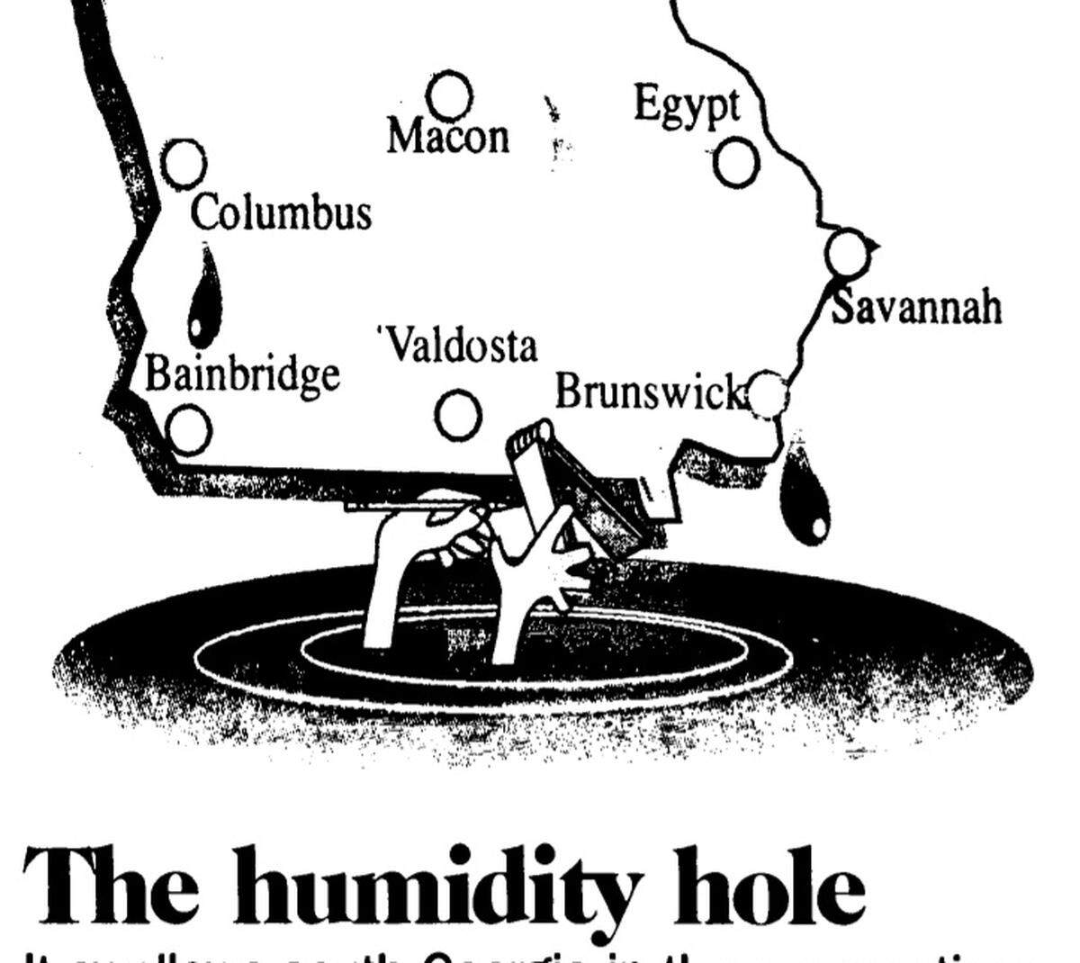 A Telegraph illustration that appeared with this story in July 1992.