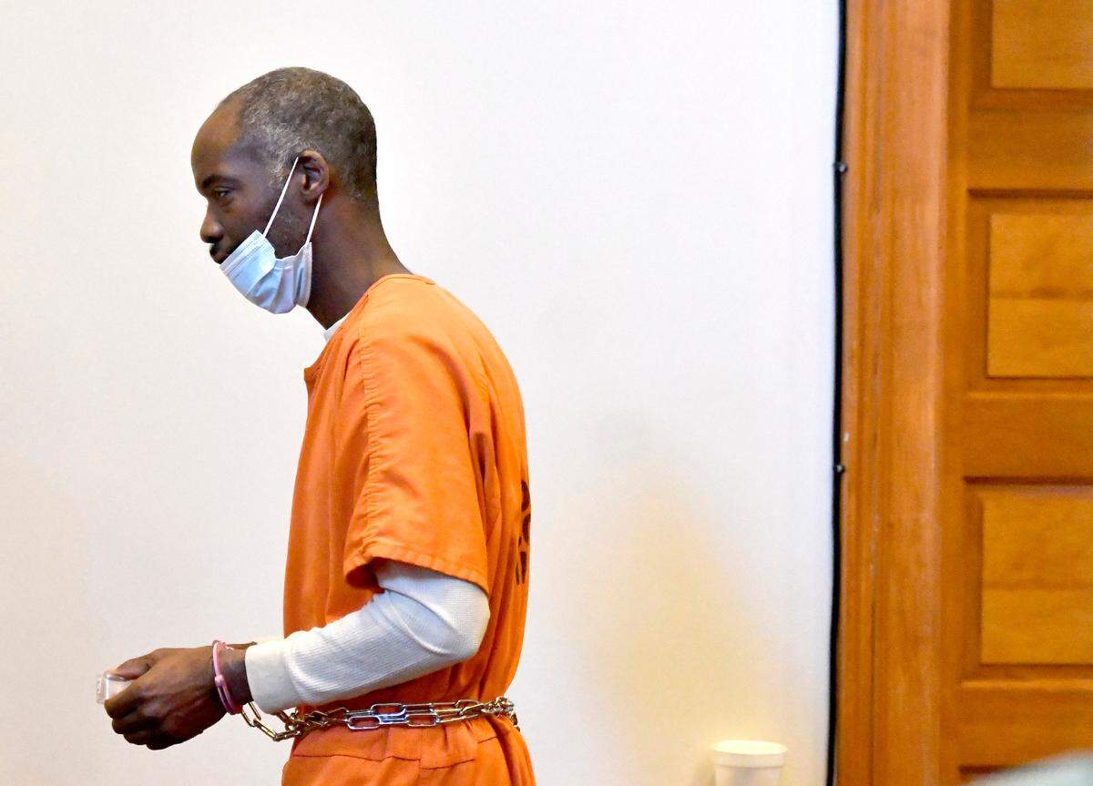 Charles Edward “Bo-Bo” Rowland pleaded guilty to murder Monday in the September 2021 shooting deaths of Fred and Peggy White at their Twiggs County home.