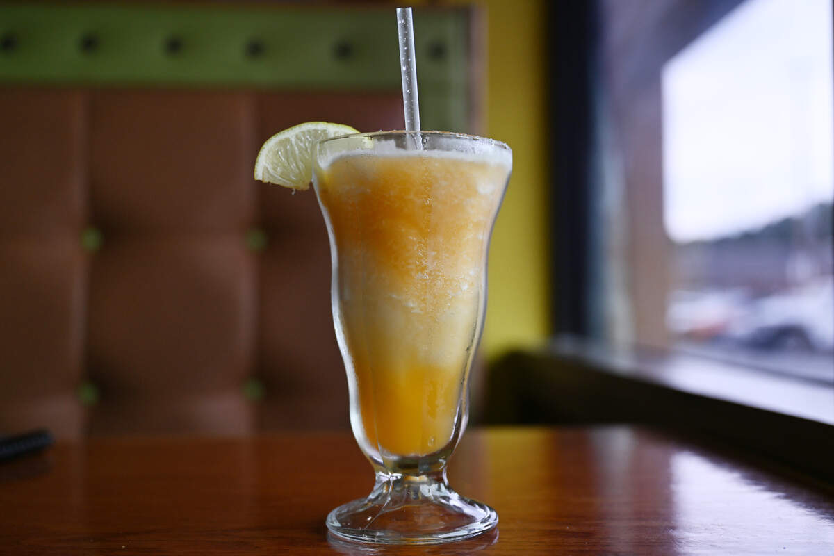Peach Margarita from El Sombrero on Gray Highway