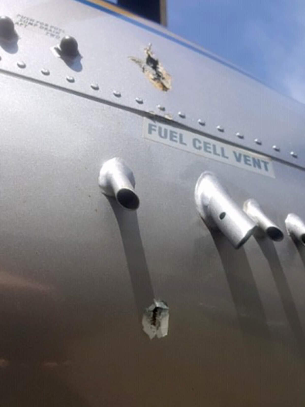 A Blythe man faces up to life in prison after firing at least two shots from a .308 caliber rifle at Georgia State Patrol helicopter while it was being used in a law enforcement operation last year. The helicopter was struck near the fuel lines.