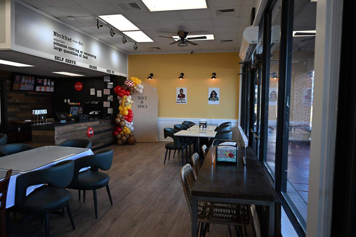 Slice and Spice specializes in Indian-Italian fusion pizzas and traditional pizzas with a twist. The new Warner Robins restaurant is at 4027 Watson Blvd., Suite 110.