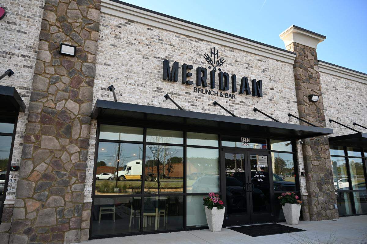 Meridian Brunch & Bar at 1818 Houston Lake Road, Suite A300 in Perry.