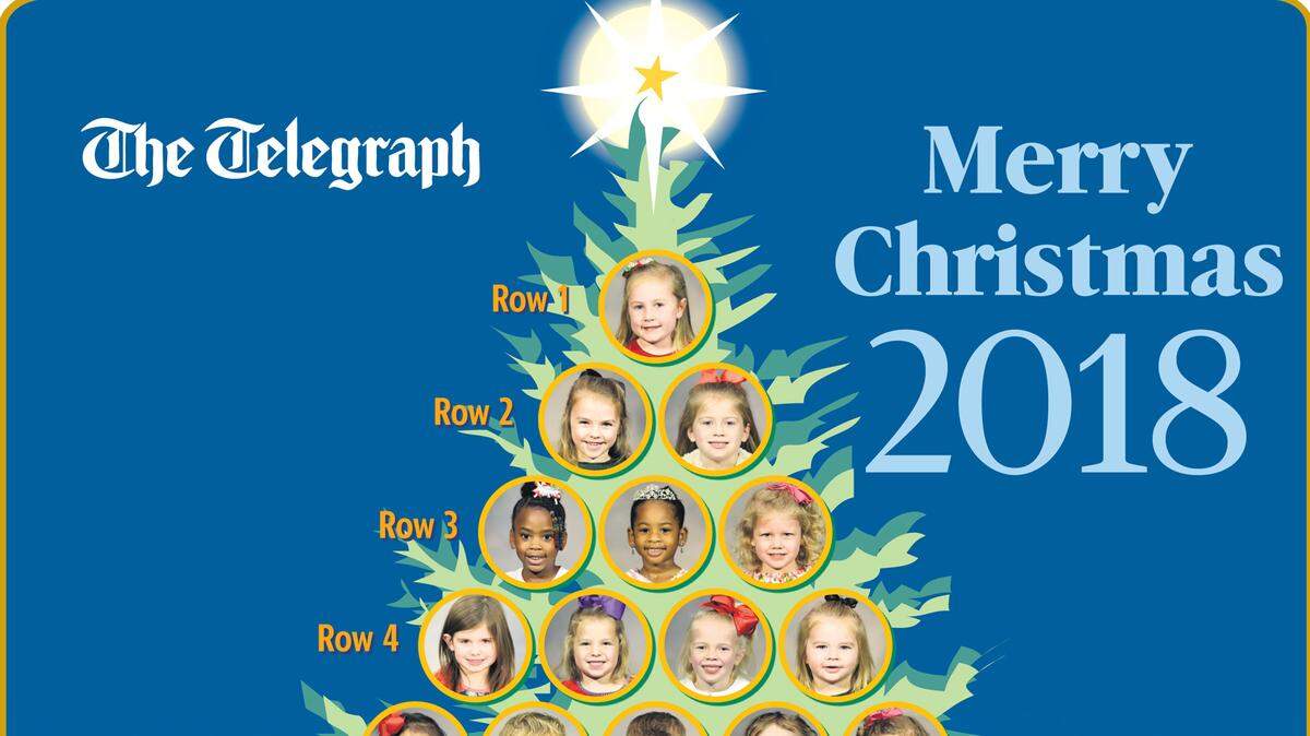100 children from around Middle Georgia adorn The Telegraph’s 2018 Children’s Christmas Tree.