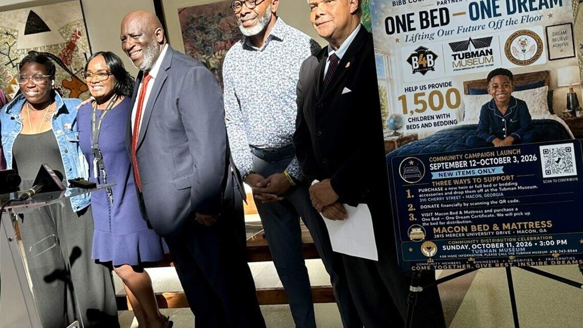 Tubman Museum teams up with Bibb schools to provide beds