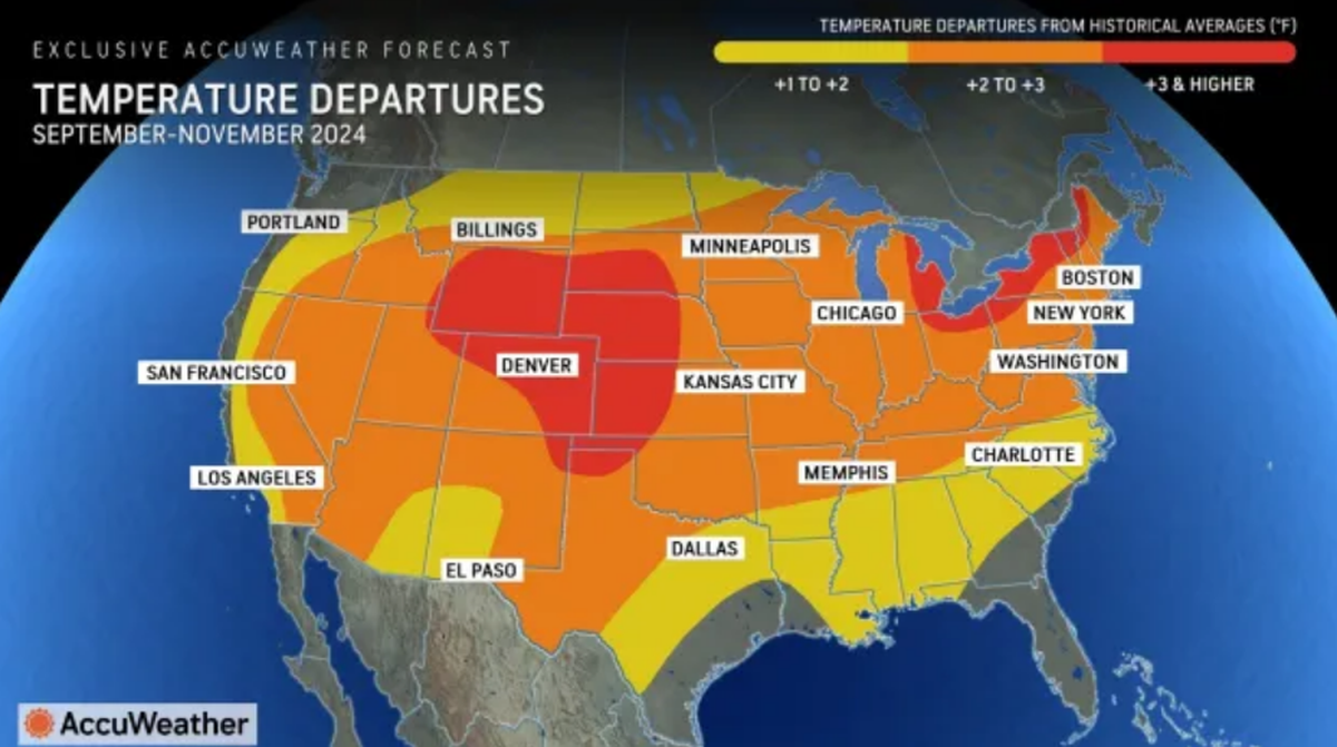 Here’s what Accuweather experts predict for fall 2024