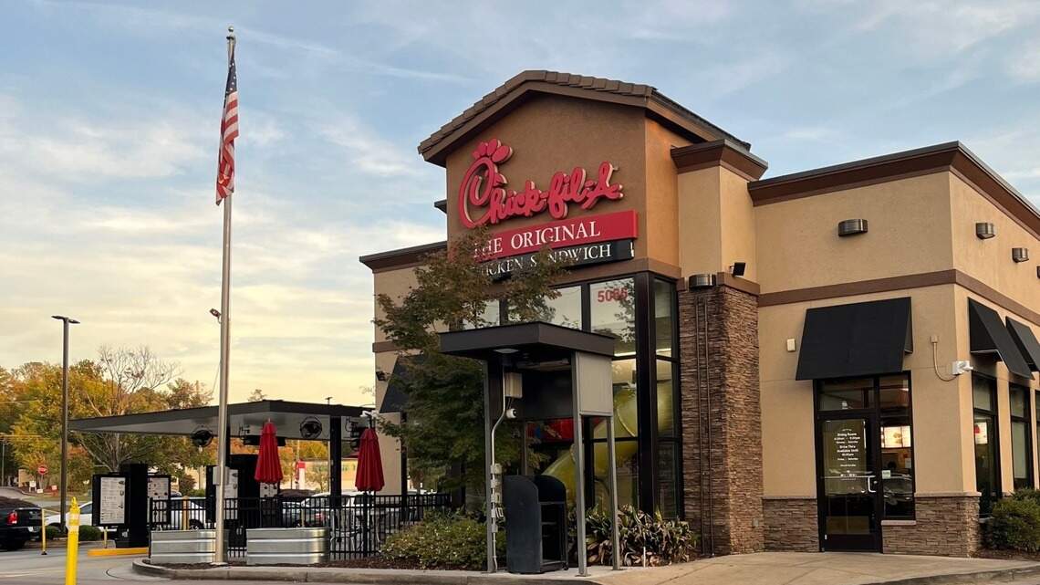 Bigger drive-thru, playground, more: These upgrades made at reopened Chick-Fil-A in Macon