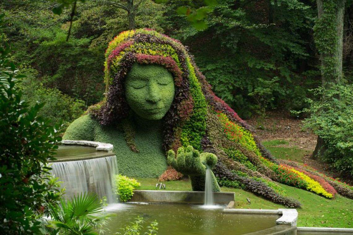Earth Goddess at Atlanta Botanical Gardens in Atlanta, GA.