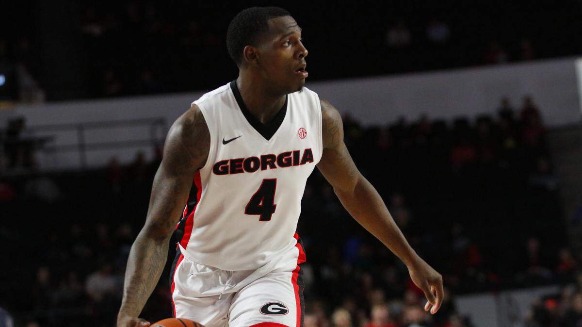 Georgia guard Tyree Crump.