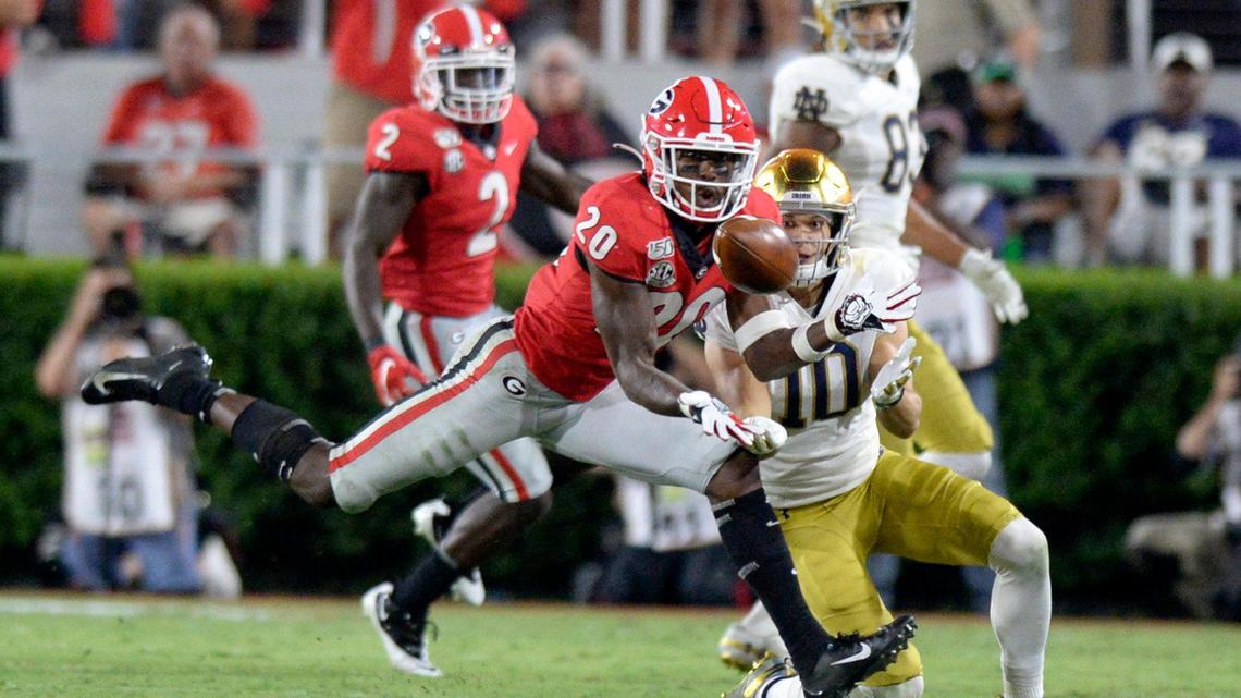 Remember that Cager catch against ND? Our top 8 moments from Georgia’s 2019 season