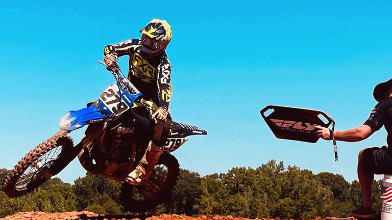 Forsyth teen is among top motocross riders in the US. He’s competing for national title