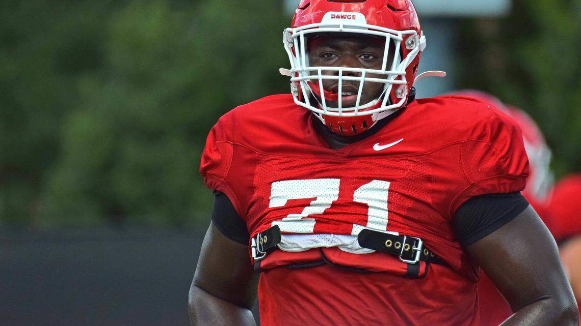 Georgia’s Andrew Thomas announces decision on NFL Draft, playing in Sugar Bowl