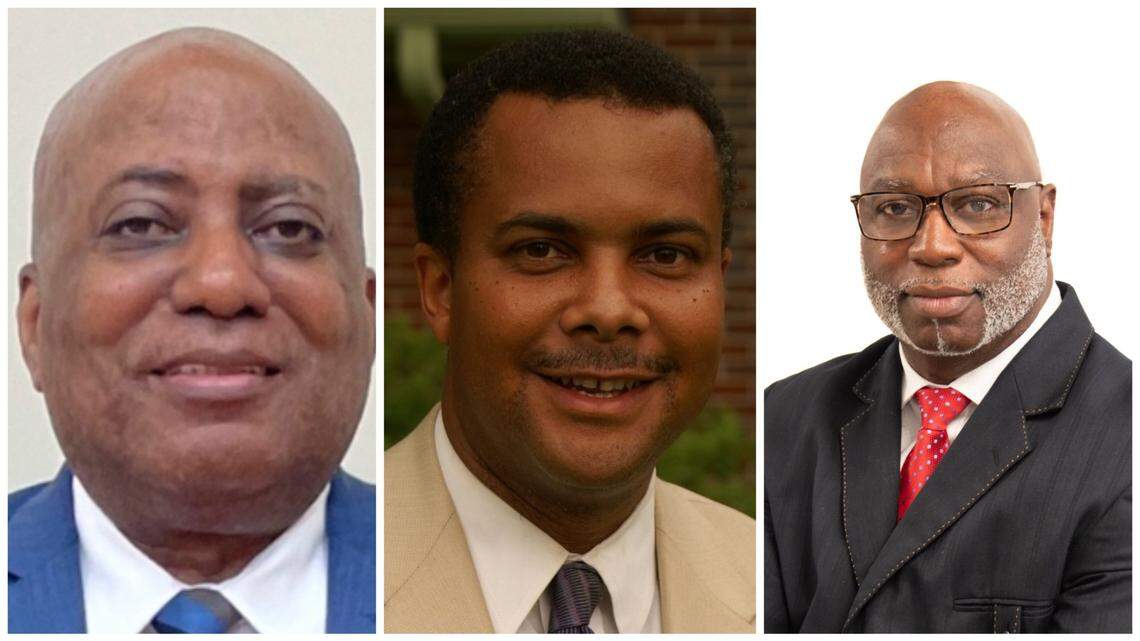 Melvin Flowers (left), Stanley Stewart (center) and Everett Slay (right) will face off to determine who will represent District 3.