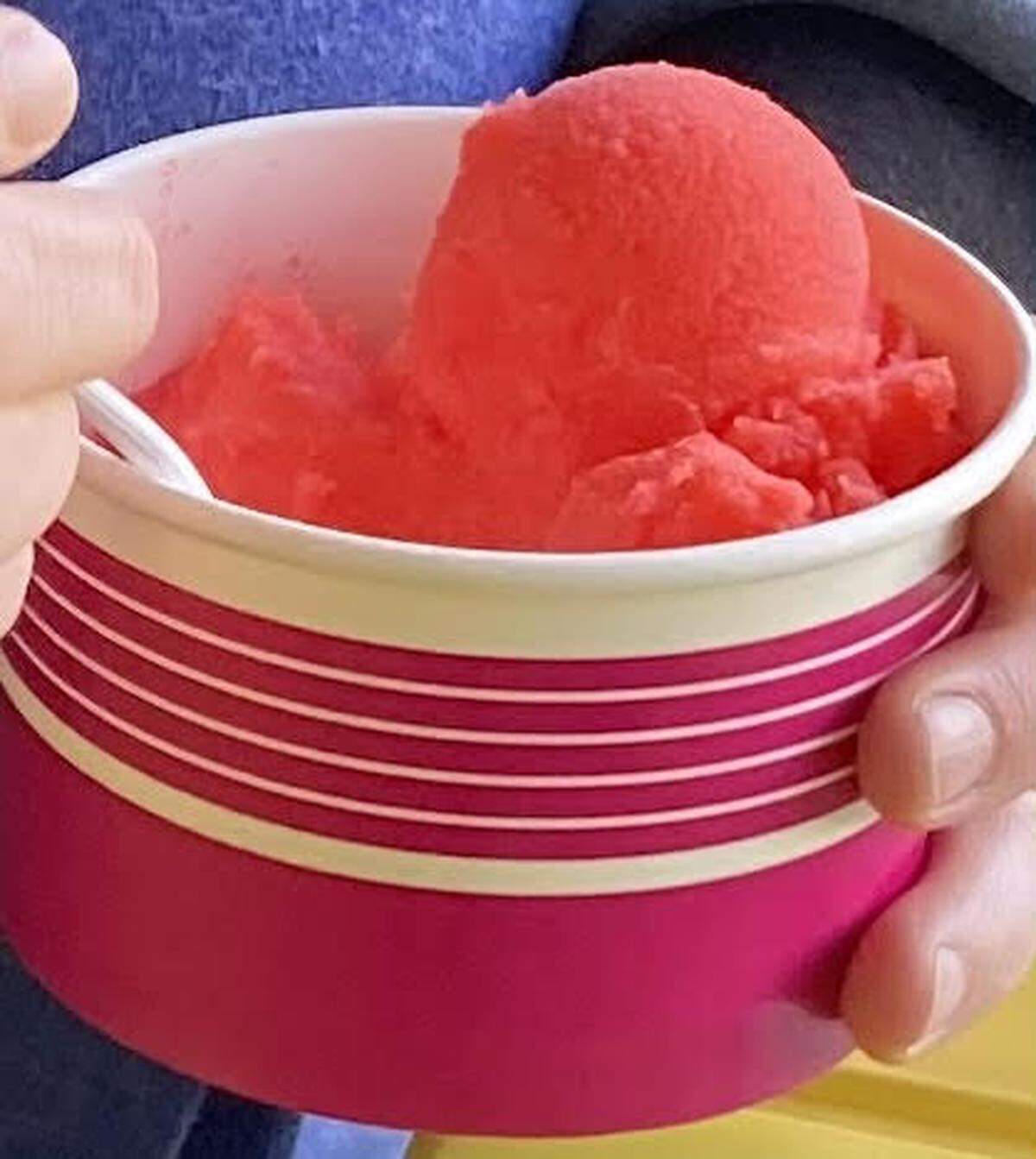 New to downtown, Macon Water Ice is known for its signature summertime treat.
