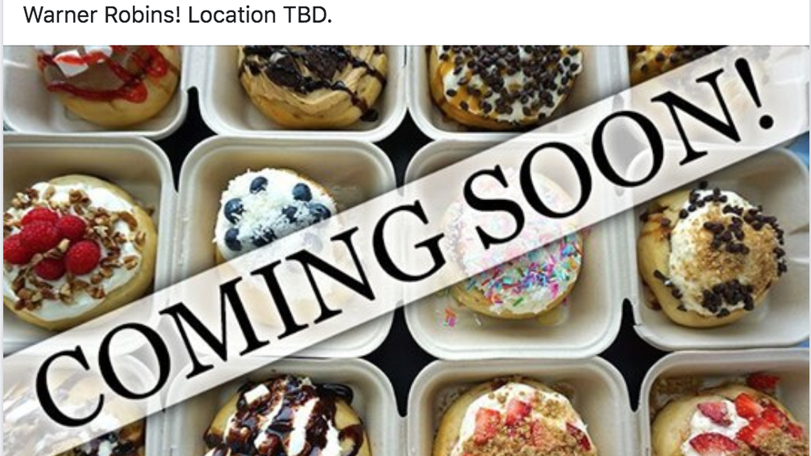 This bakery coming to Warner Robins has vegan cinnamon rolls, cookie dough and more