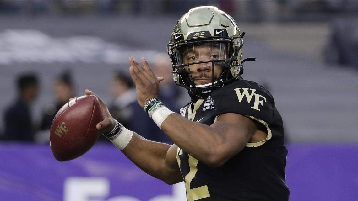 ‘Ready to get to work’: Georgia lands Wake Forest grad transfer QB Jamie Newman
