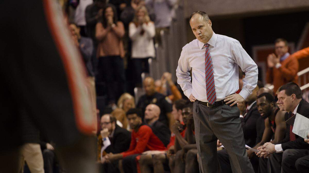 Georgia head coach Mark Fox.