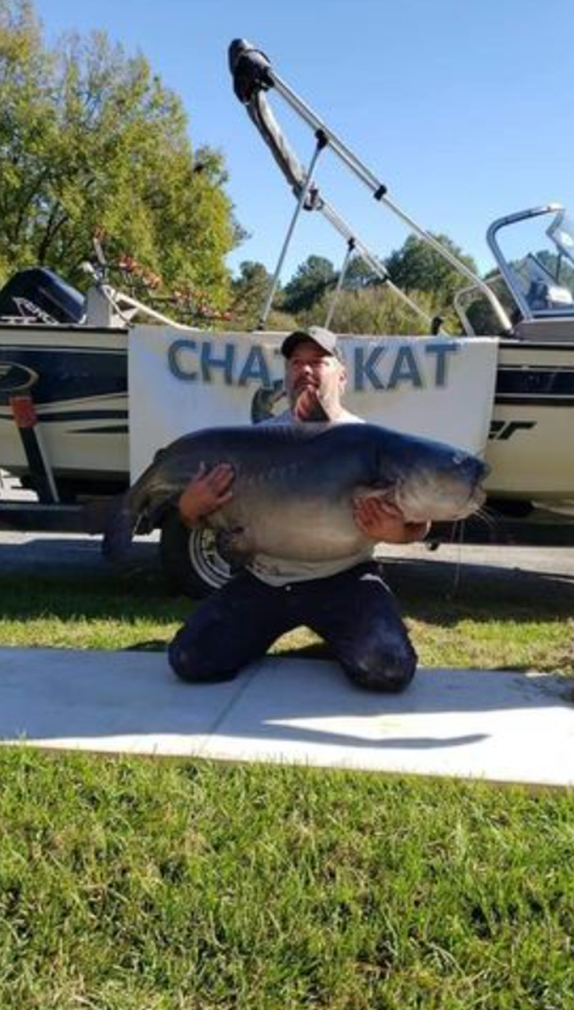 A fisherman set a new state record in Georgia when he reeled in a 110-pound ‘monster’ catfish, but he’s also catching heat for what happened later.