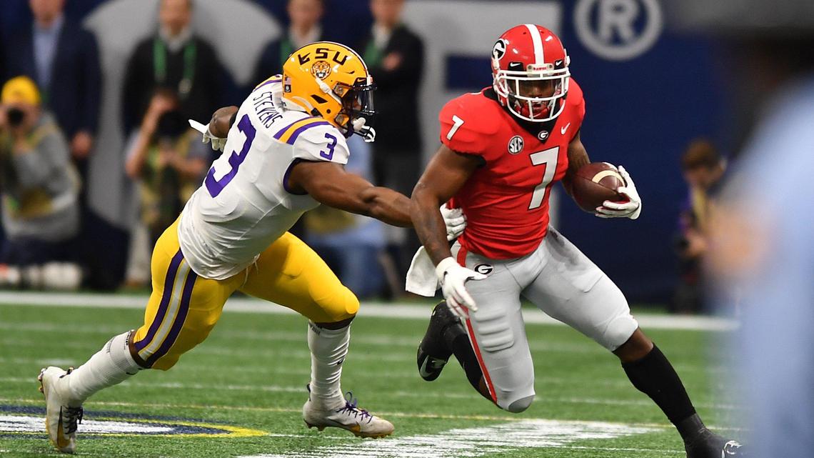 Two of Georgia’s best offensive players address NFL decisions following LSU loss
