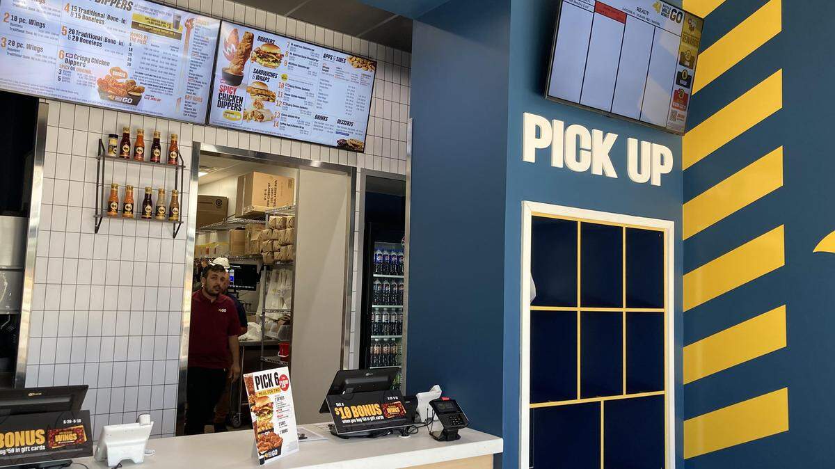 Inside Buffalo Wild Wings Go in Warner Robins, the first free-standing spinoff of the popular Buffalo Wild Wings sports bar to open in Middle Georgia.