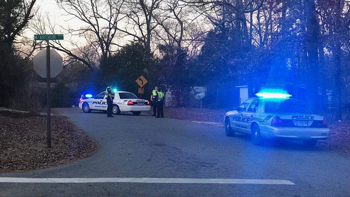 A Houston County school bus overturned on Forest Park Drive in Warner Robins on Monday. Thirty students were aboard.