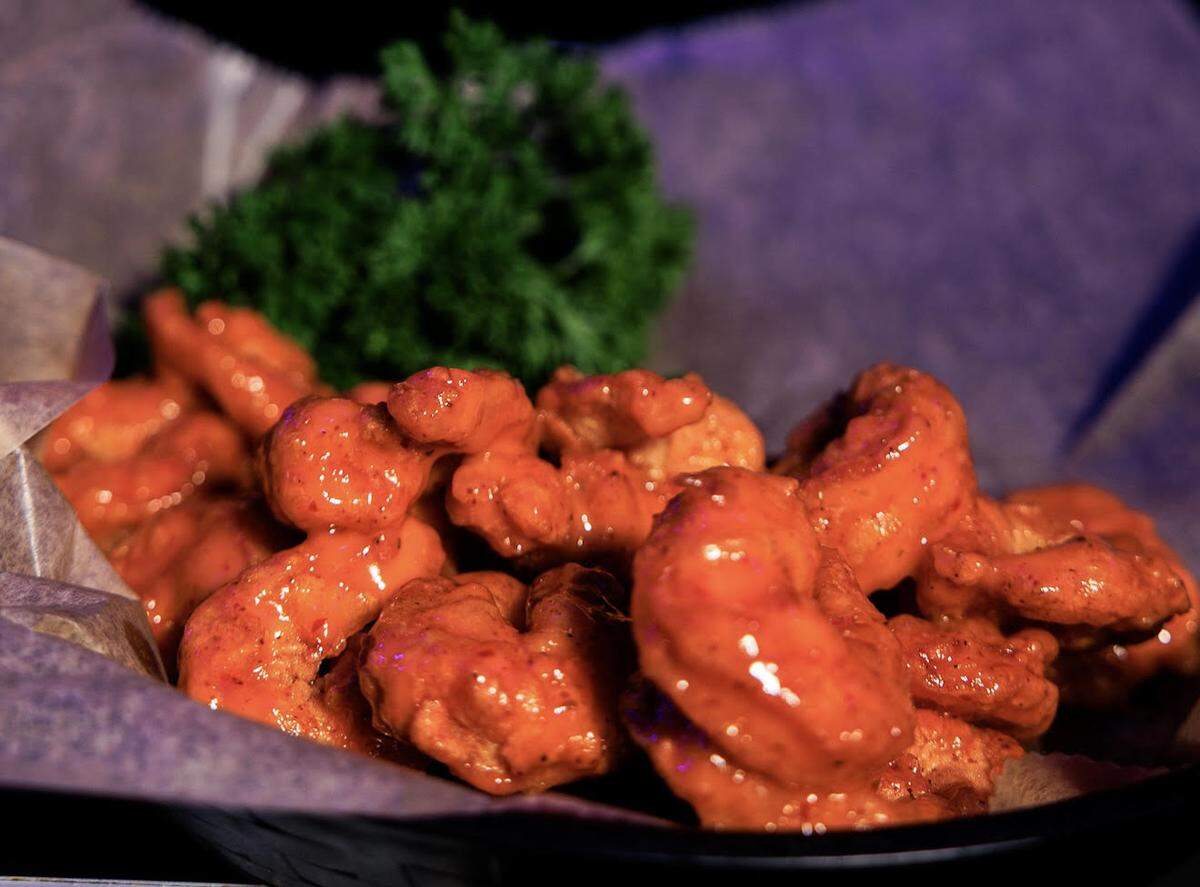 Prominent Restaurant’s bang bang shrimp at Pure Lounge 25 in Warner Robins. The photo has been cropped.