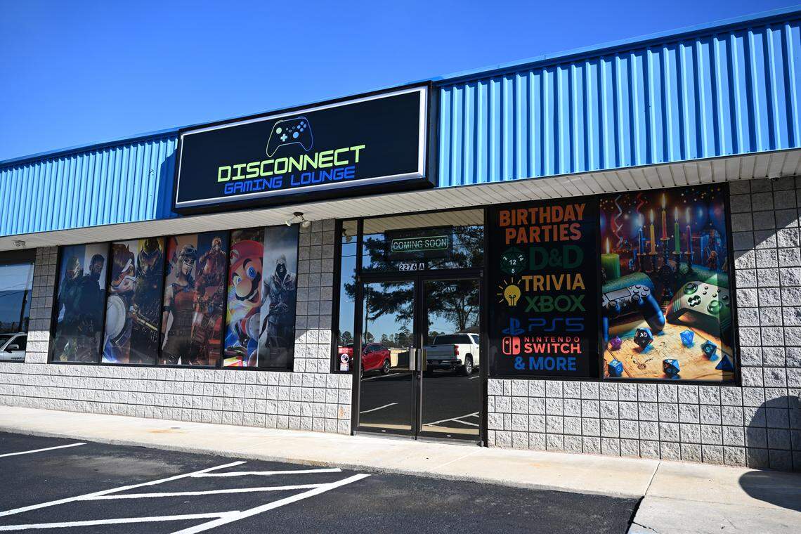 Disconnect Gaming Lounge at 2276 Moody Road, Suite A, in Warner Robins, Georgia. Watch the Facebook page for the gaming lounge to post its opening date.