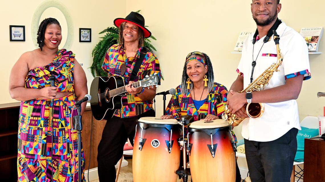 ‘Let your music speak.’ This popular, reggae band in Macon performs all over Middle GA