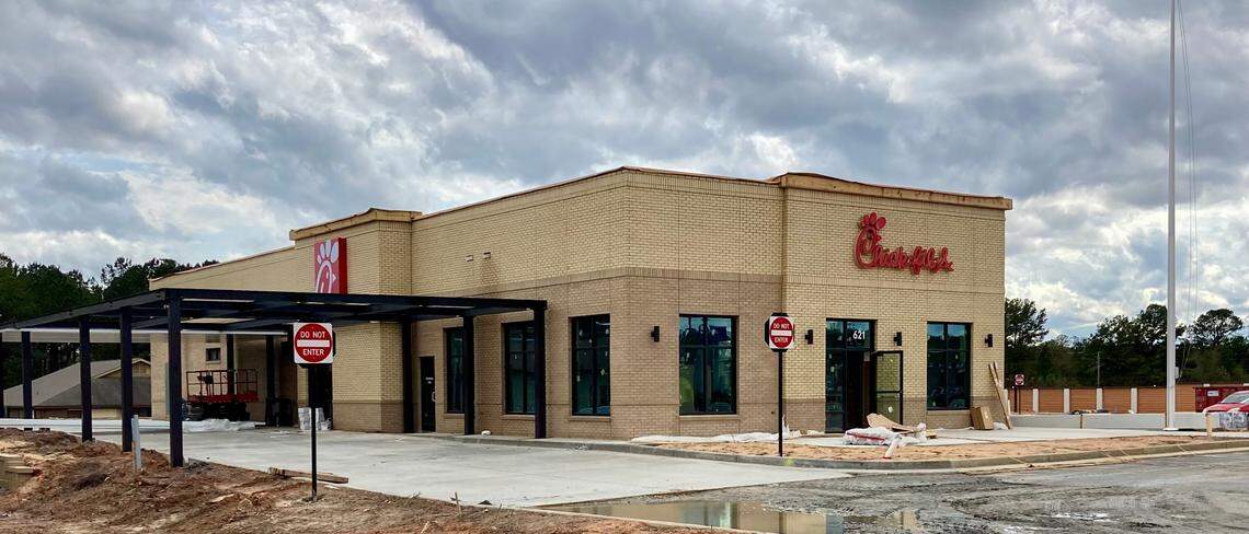 A new Chick-fil-A restaurant is opening soon at 621 Russell Parkway in Warner Robins.