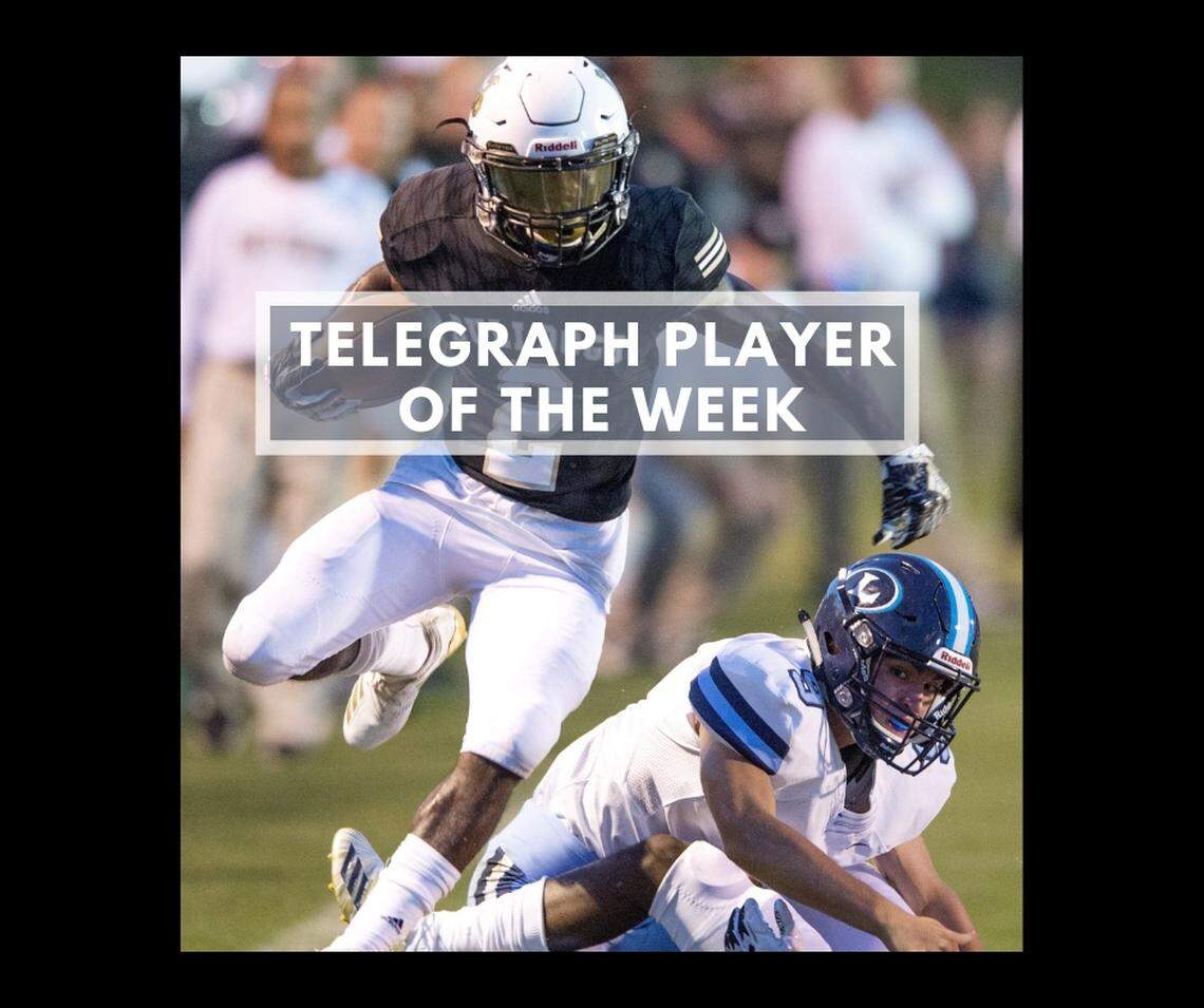 Mary Person running back, Quen Wilson, was named the Telegraph Player of the Week for his play in week 10