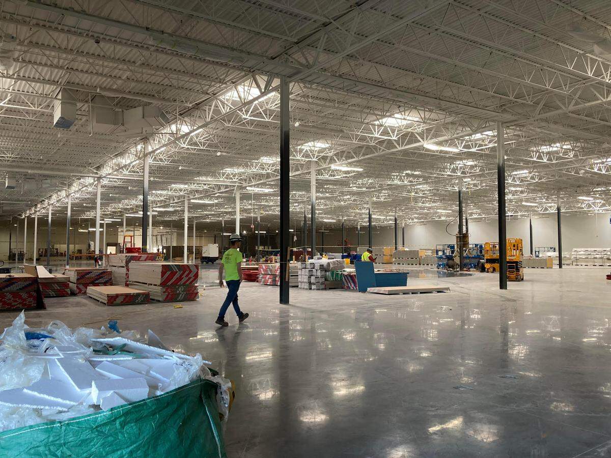 At ceremonial groundbreakings Wednesday, April 9, 2025, for the new BJ’s Wholesale Club in Warner Robins, attendees got a peek inside the new club that’s expected to open in the fall.