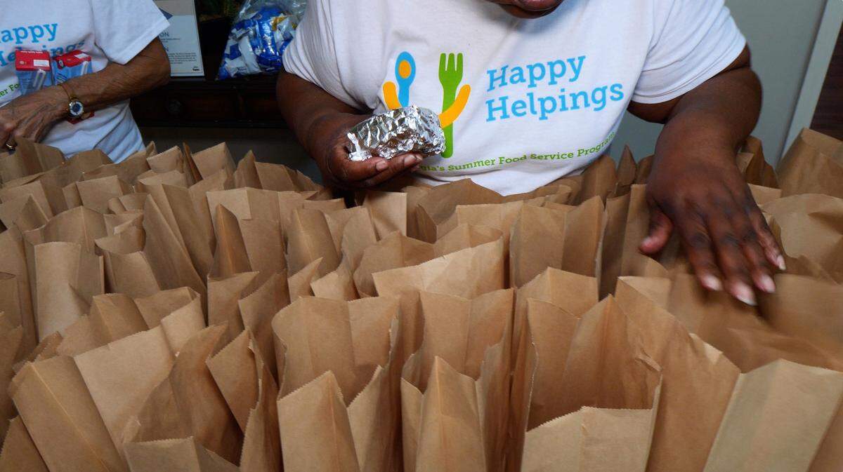 Georgia children receive nutritious meals through Happy Helpings, Georgia’s Summer Food Service Program.