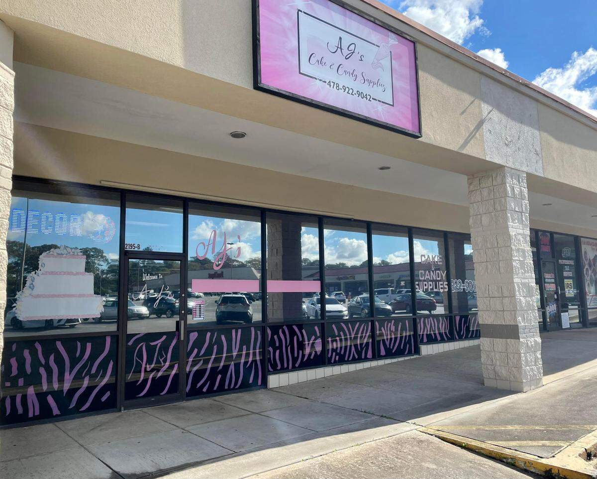 AJ’s Cake & Candy Supply at 2195 Watson Blvd., Suite B, in Warner Robins.