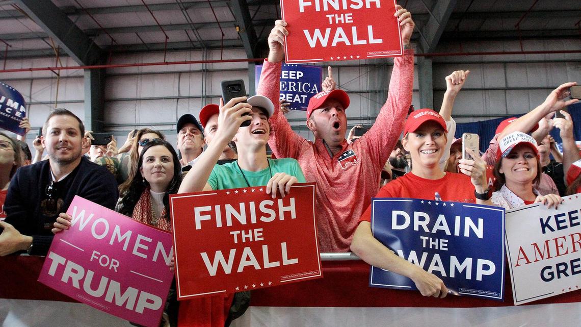 Trump says Abrams, first black female nominee, would take Georgia backward