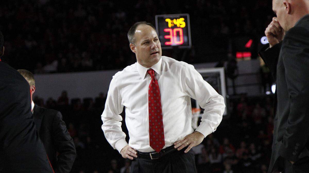 Georgia head coach Mark Fox.