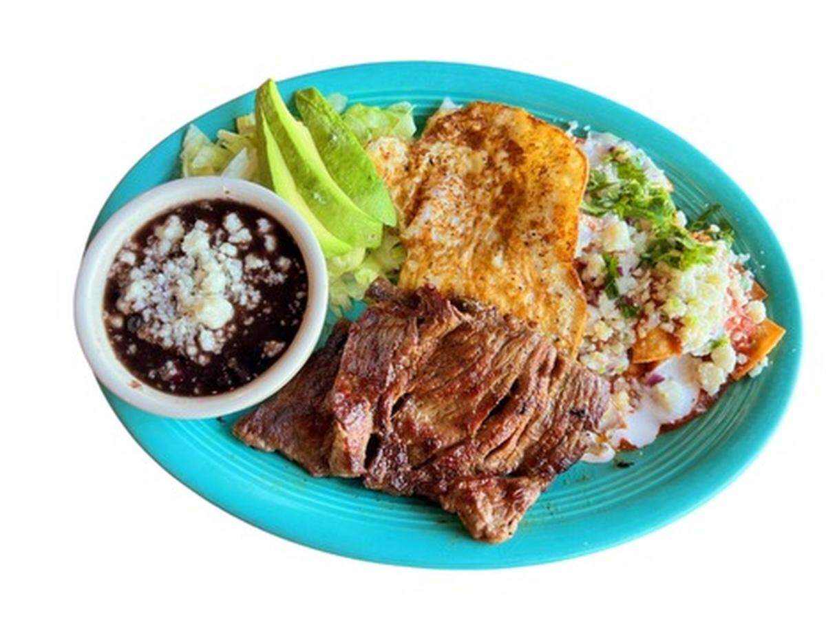 Chilaquiles Mexicanos from Cozumel Mexican Grill in Perry.