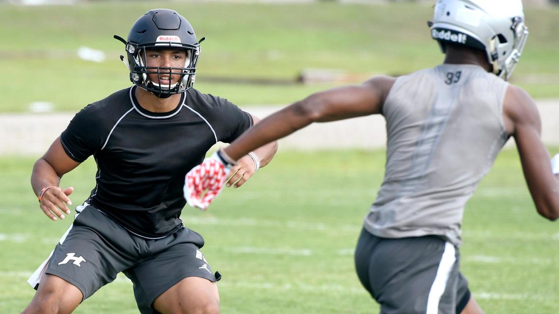 He committed to Auburn before going viral on ESPN. This is star linebacker Wesley Steiner.