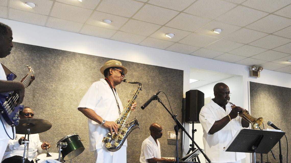 Bring a chair, something to eat and drink, and enjoy some downtown Macon jazz