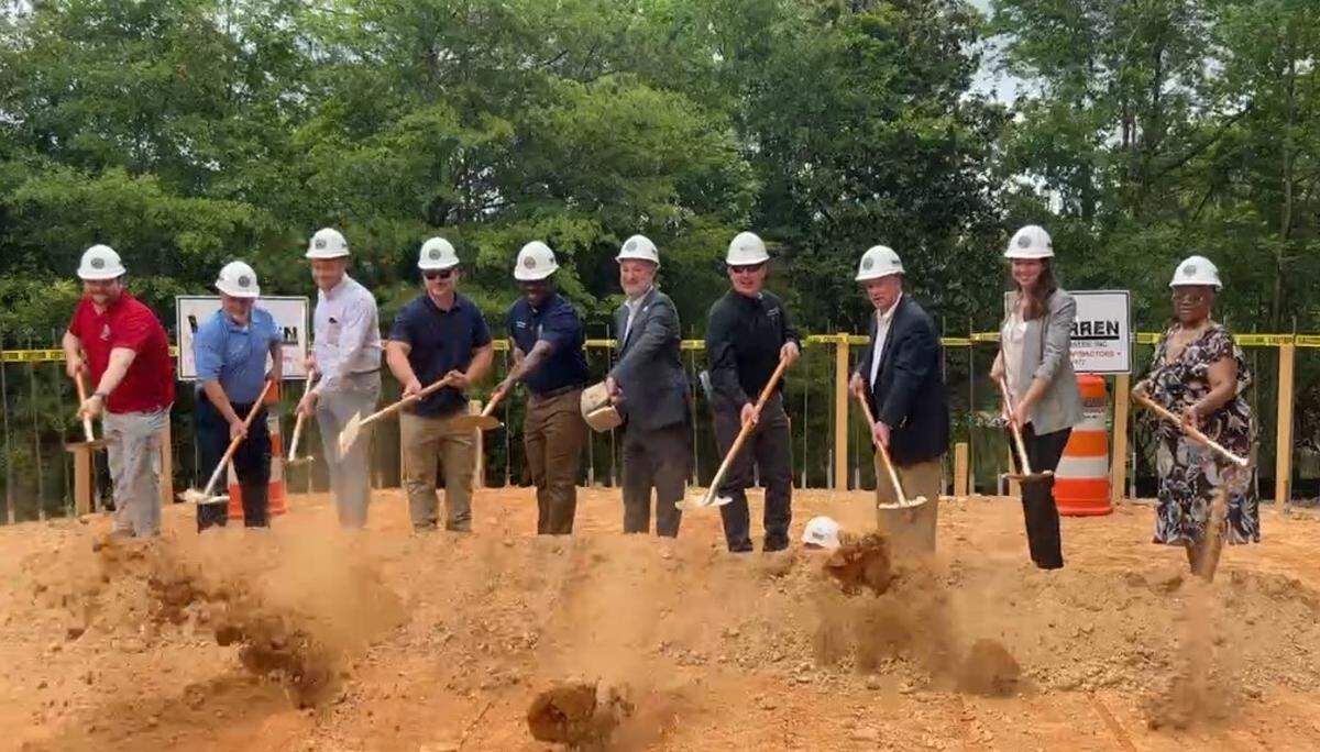 A ceremonial groundbreaking for Cliffview Lake Park on Tuesday marked the start of an improvement project in Macon, GA.