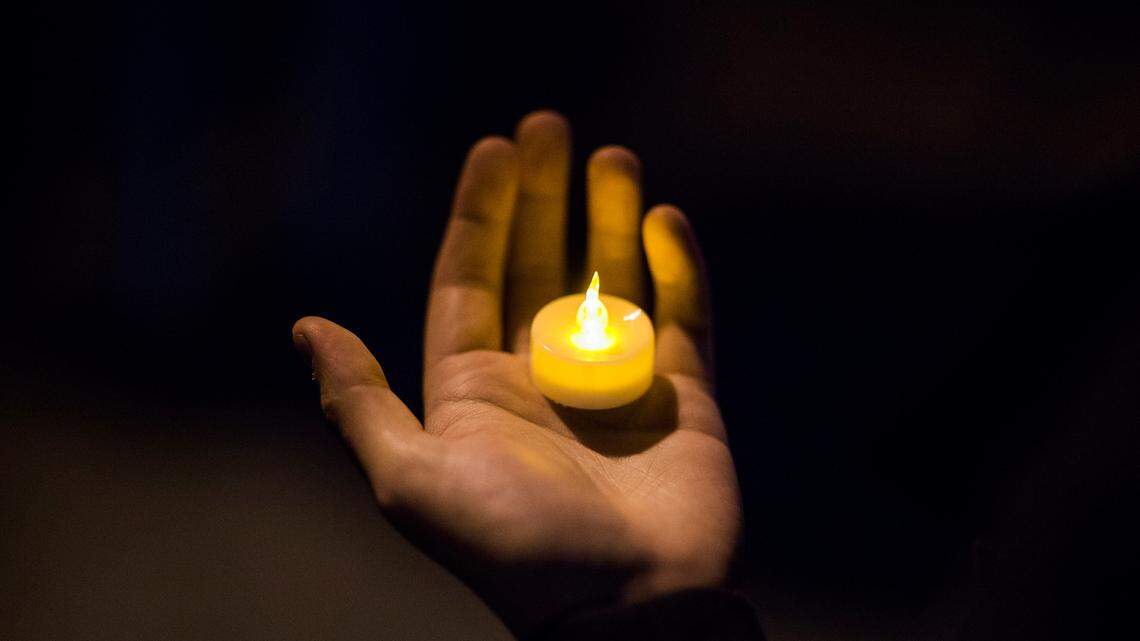 An 11-year-old and 16-year-old were also shot during the vigil, police said. (AP Photo/Andres Kudacki)