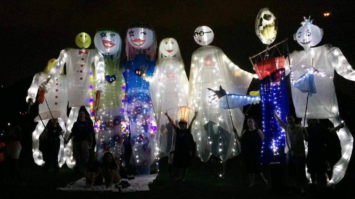 See a variety of things, including these larger than life creations, at this weekend's Make-End Maker Festival in Tattnall Square Park.