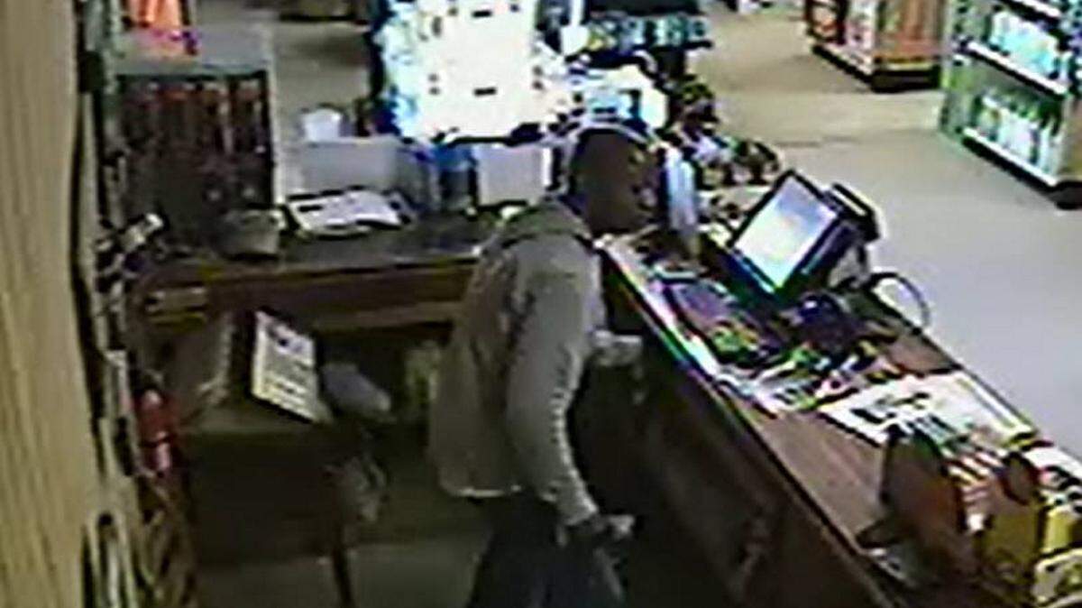 This man is being sought in connection with an incident of cash stolen from the Country Oaks Fed Store in Bolingbroke. (Photo courtesy of the Monroe County Sheriff's Office)