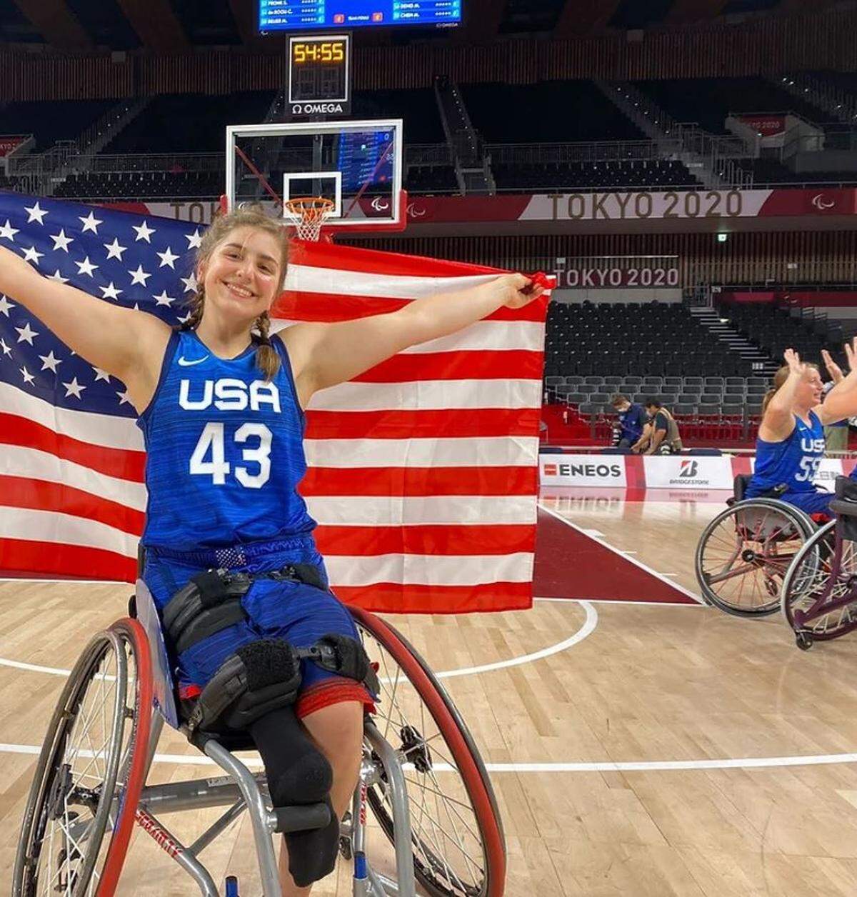 Paralympian Bailey Moody has a degree in psychology and plans to earn a master’s degree in mental health counseling.