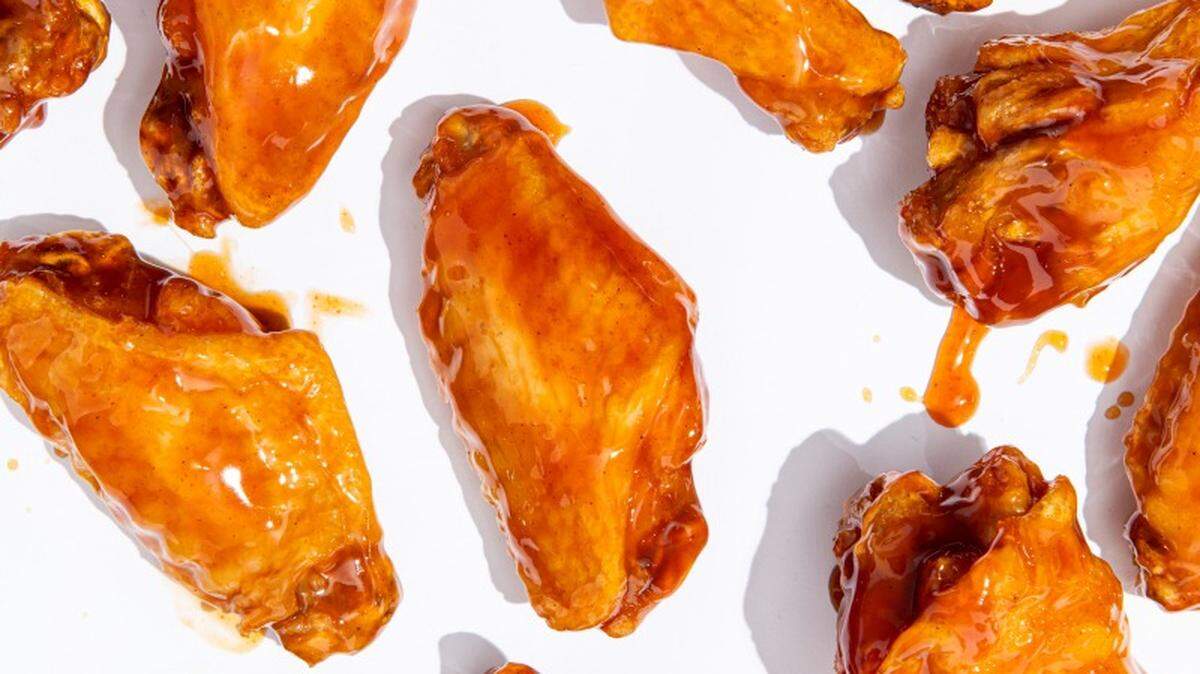 Sauced and tossed wings at Wingstop.