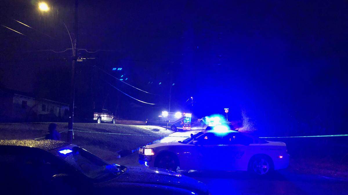 A dead body was found in the middle of the roadway on Winship Street in Macon on Monday night.