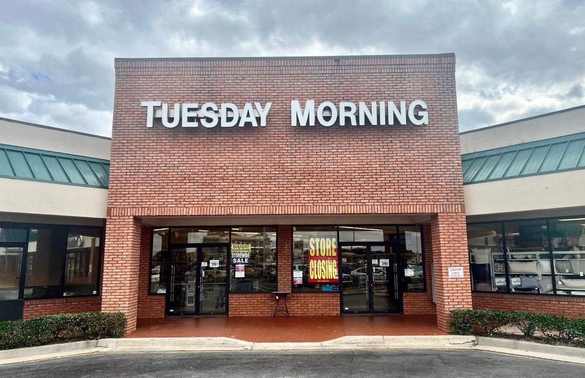 A Tuesday Morning store in Warner Robins. The national chain announced that it’s closing more than half of its stores across the country, including a dozen in Georgia.